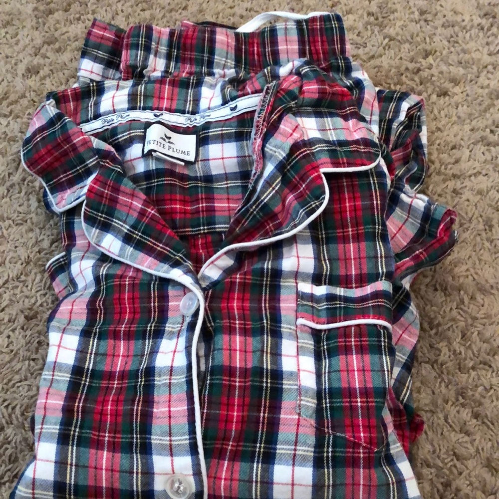 Petite Plume long sleeve pj set